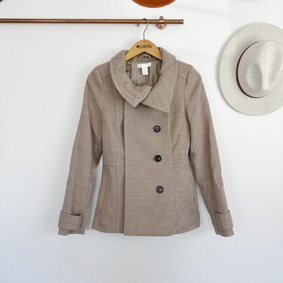 H&M Pea Coat 4 - Picture 1 of 2